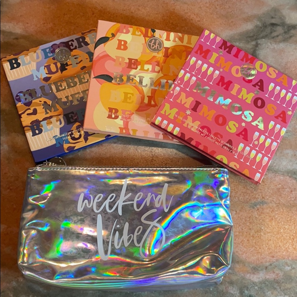 BH COSMETICS Weekend Vibes brush & palette lot